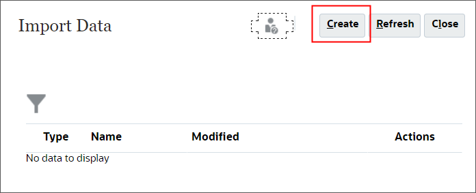 Click Create